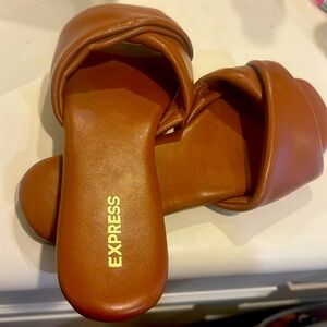 Express slide sandals. New without tag